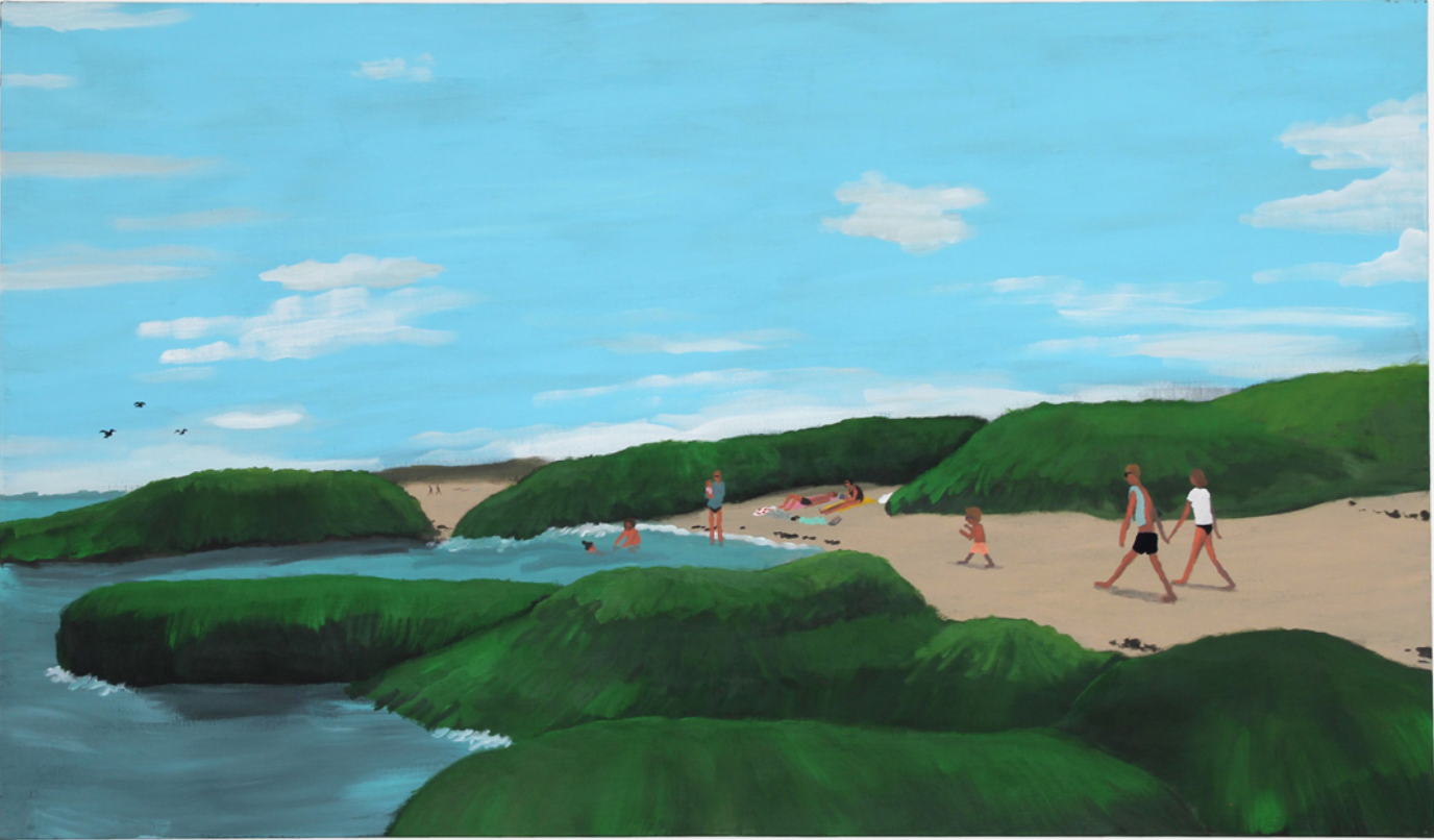 JEAN JULLIEN SHOWCASES CONTEMPLATIVE LANDSCAPE PAINTINGS IN BRUSSELS EXHIBITION