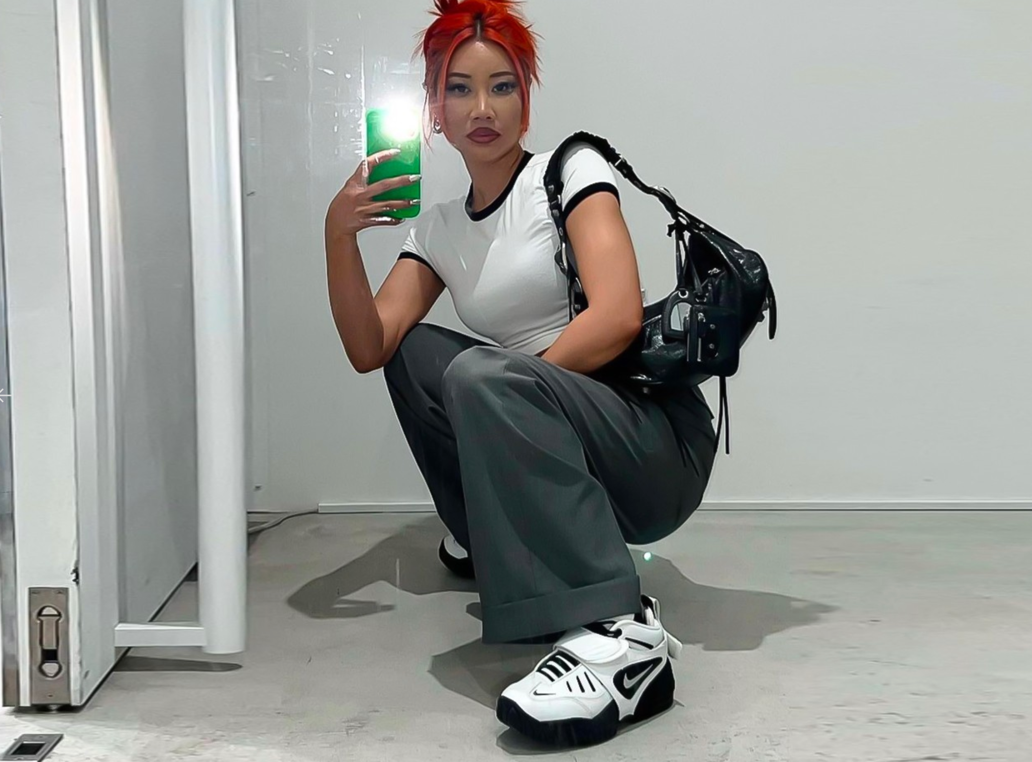 Yoon Shares the AMBUSH x Nike Air Adjust Force in "White"