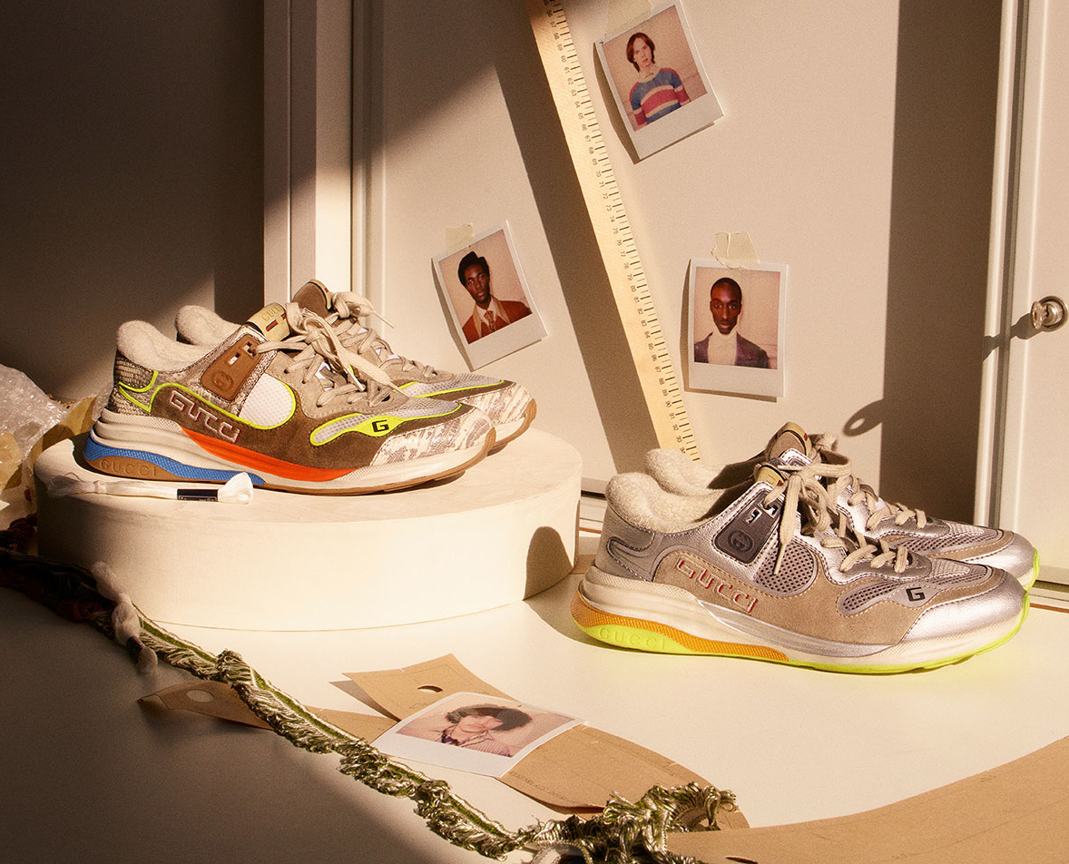 GUCCI’S ULTRAPACE TRAINER DROPS IN FIVE COLOURWAYS