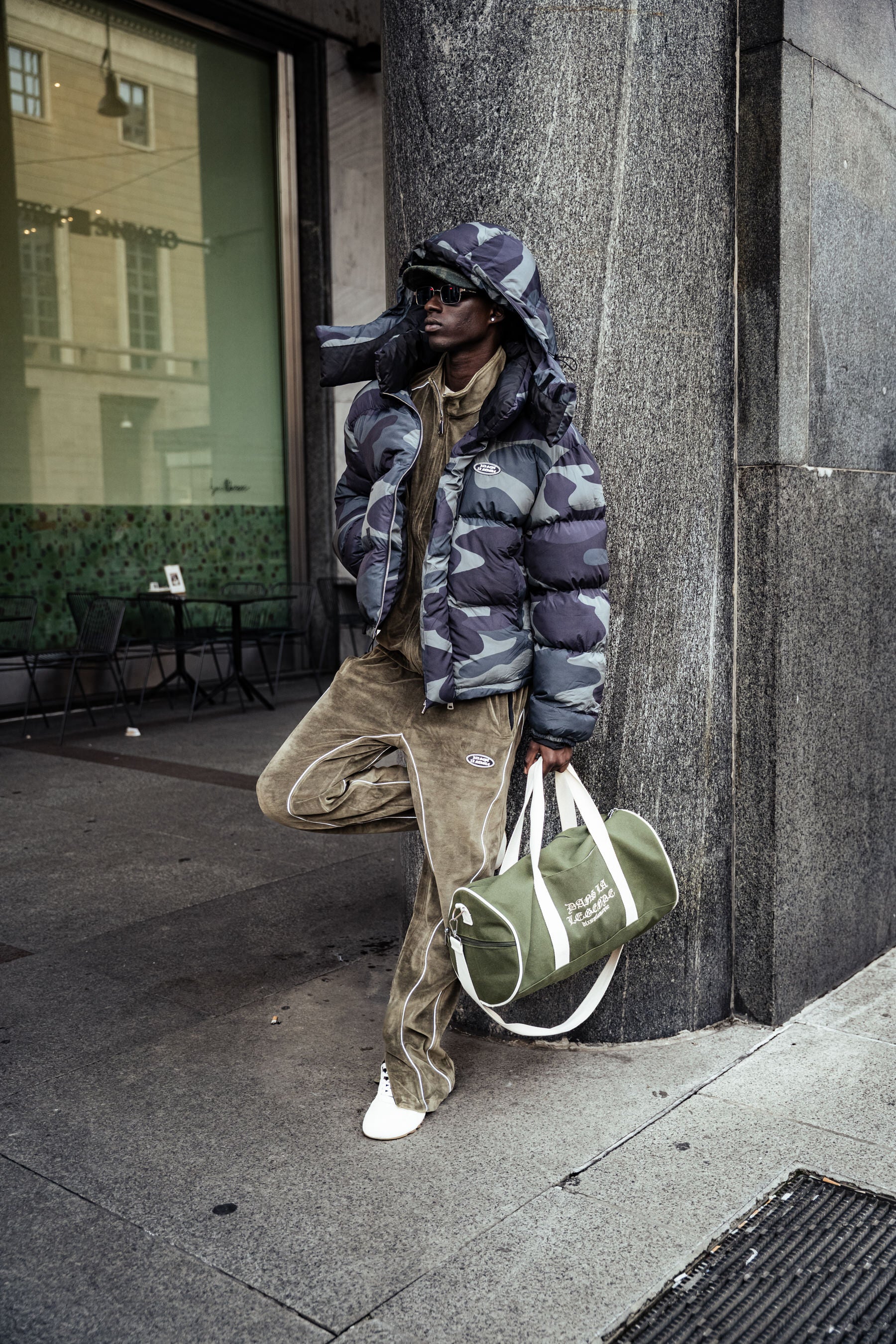 Paid in full 3.0 - Khaki Velvet Vest