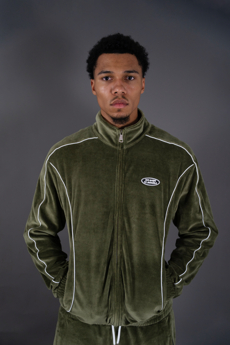 Paid in full 3.0 - Khaki Velvet Vest