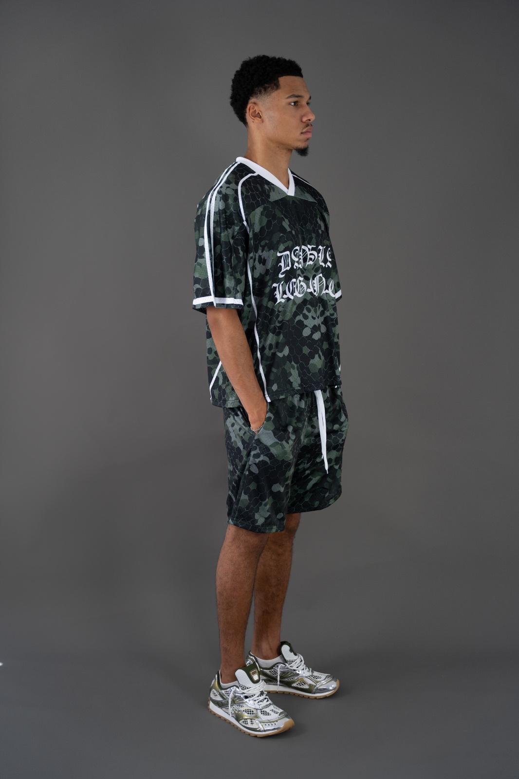 Dans La Legende Mesh Baseball Jersey