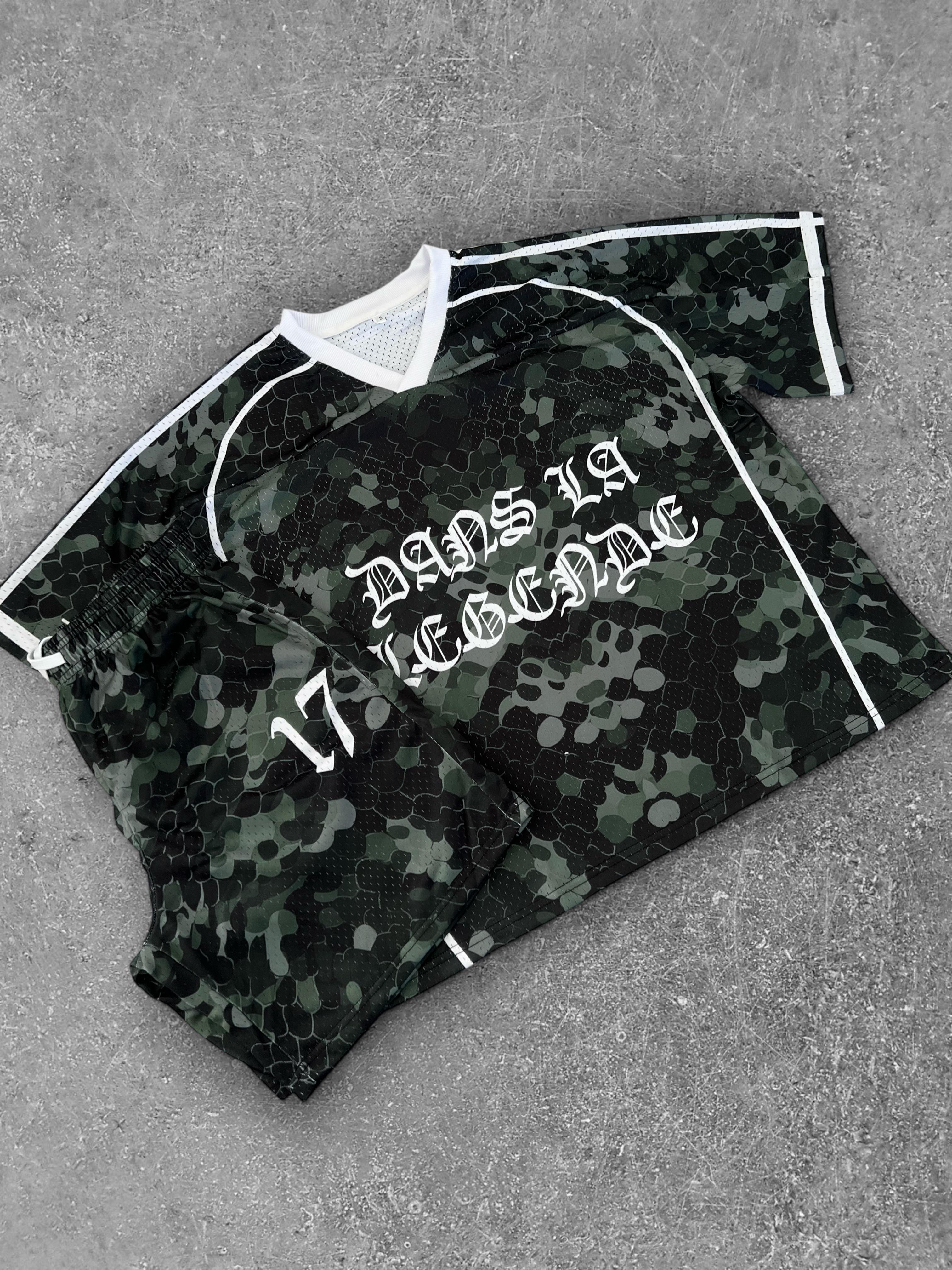 Dans La Legende Mesh Baseball Jersey