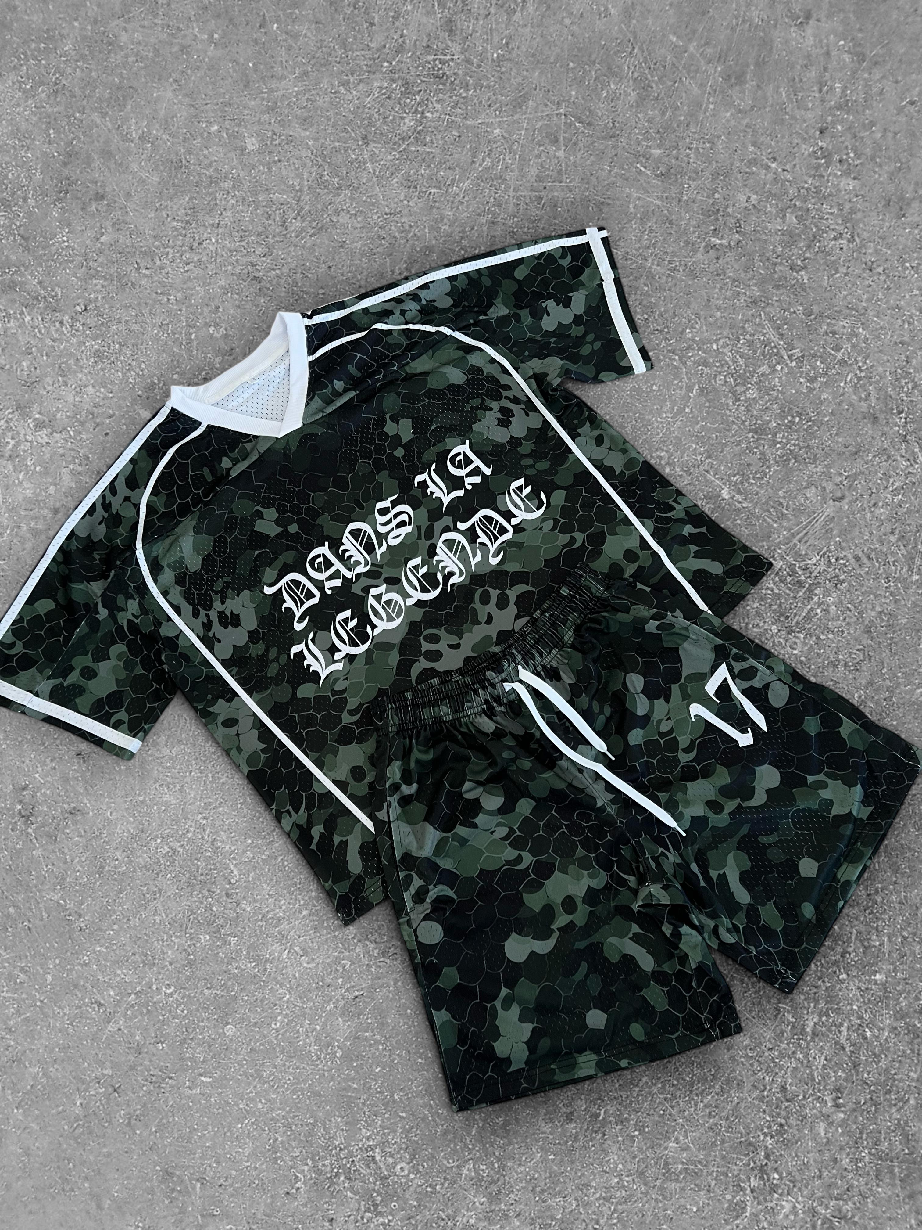 Dans La Legende Mesh Baseball Shorts