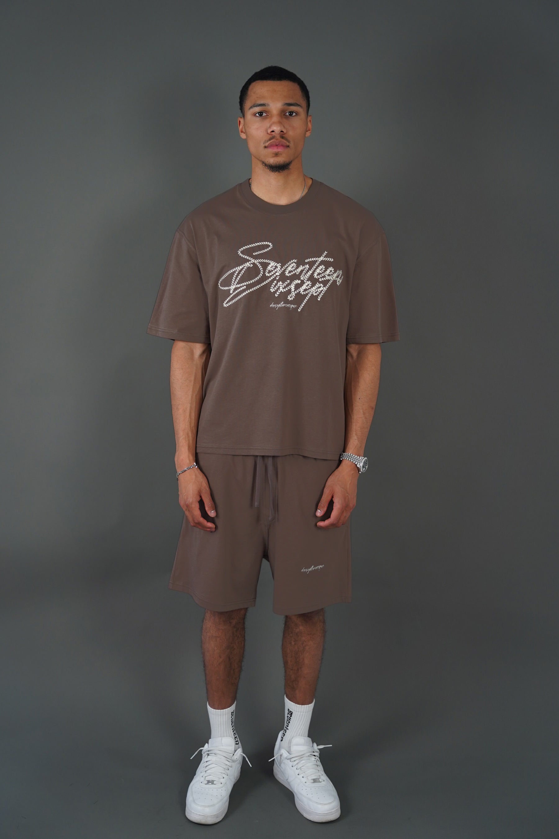Brown Seventeenthebrand Short Set