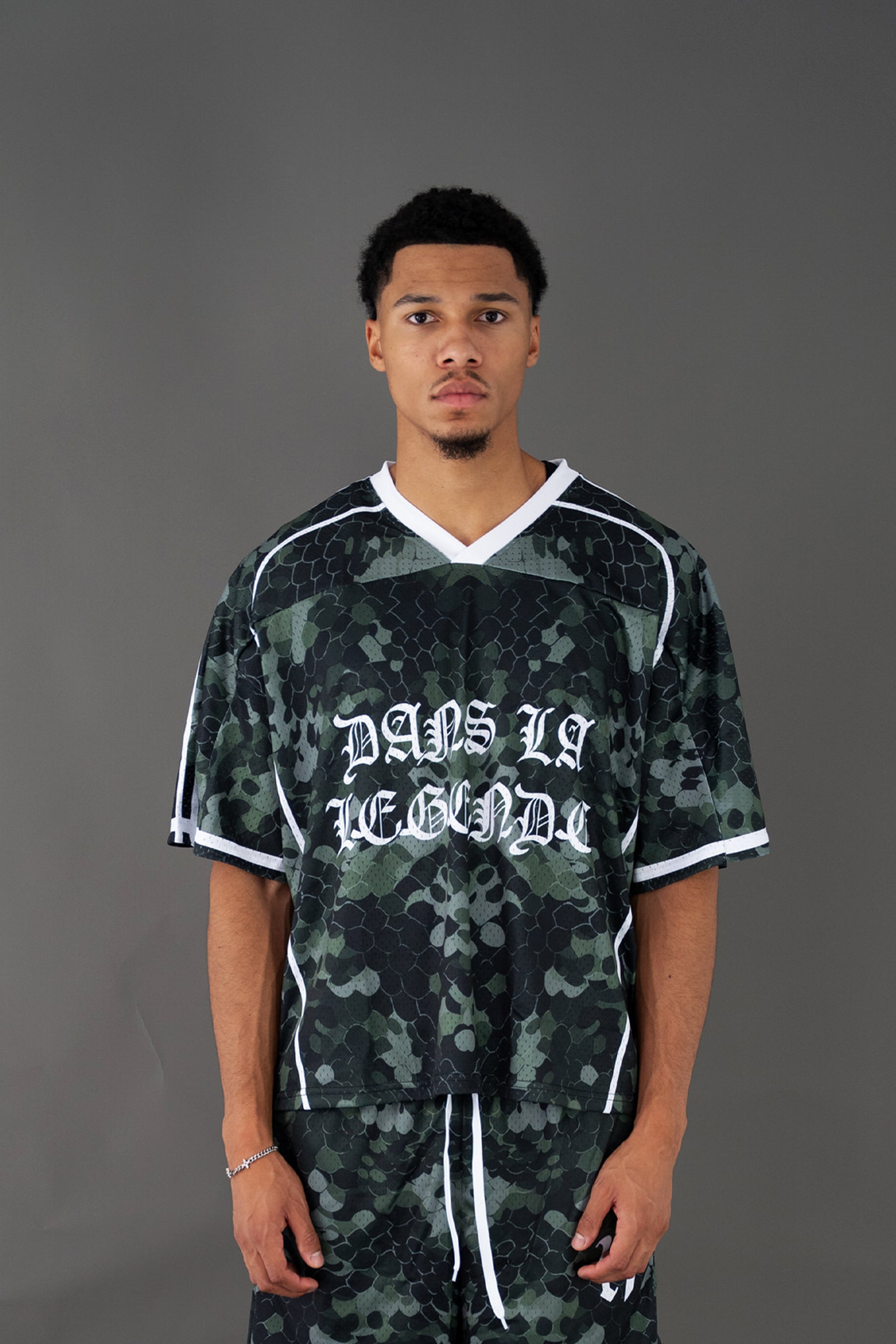 Dans La Legende Mesh Baseball Jersey