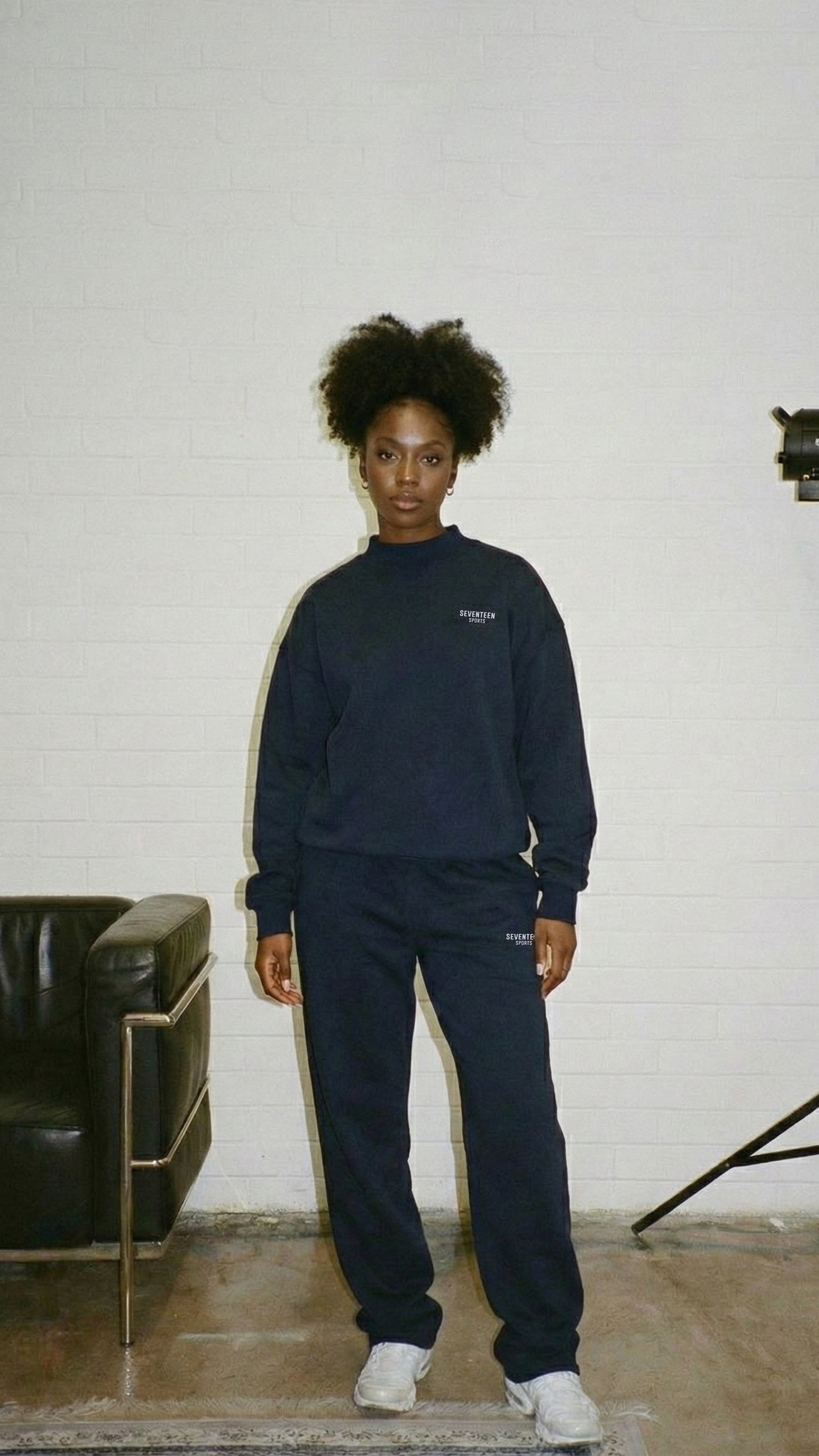 Navy Seventeen Sports Straight Fit Pants