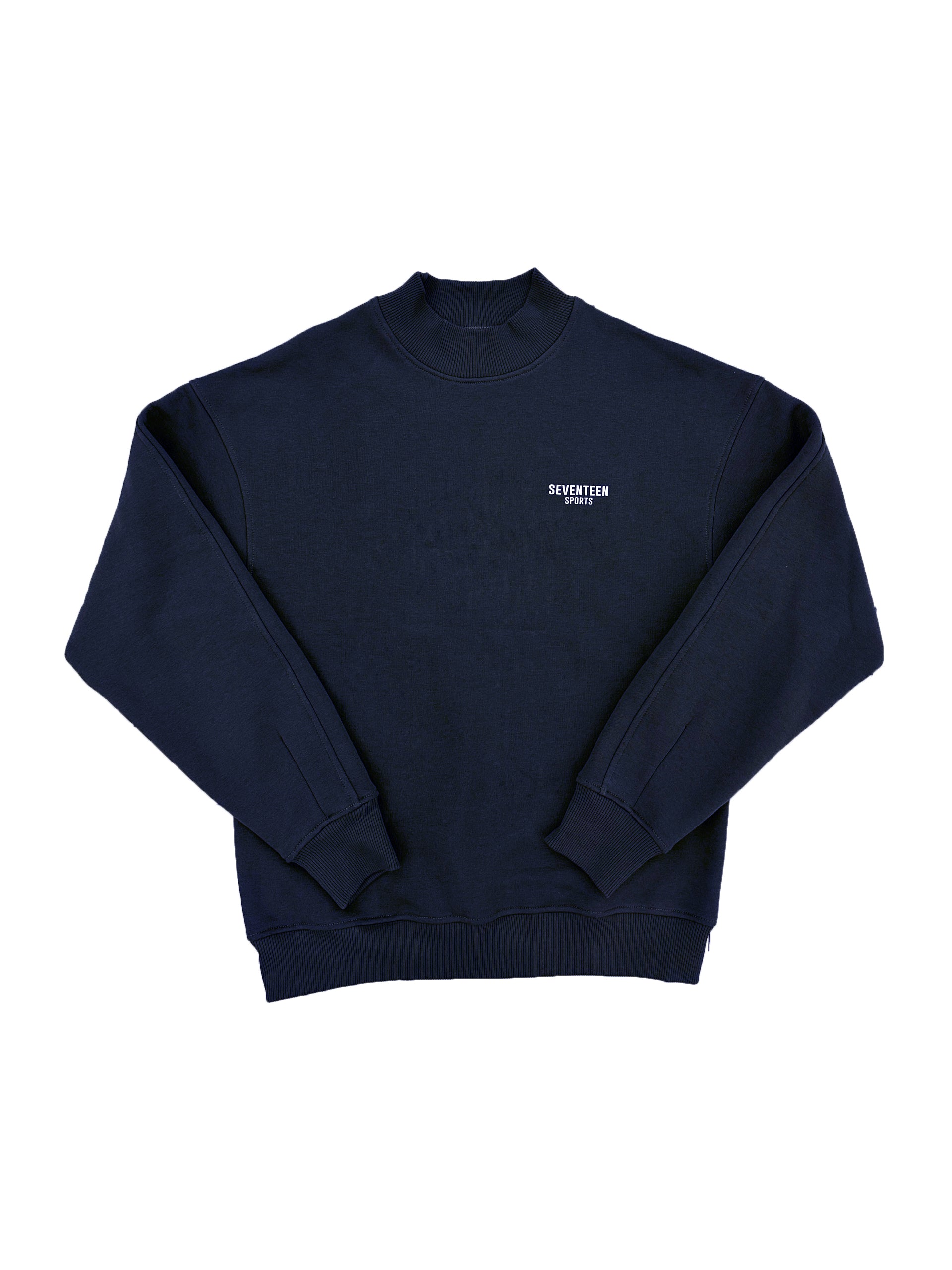 Navy Seventeen Sports Crewneck