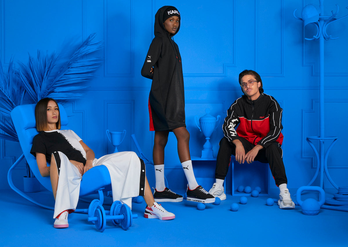 PUMA X KARL LAGERFELD TEAM UP FOR ANOTHER COLLABORATIVE COLLECTION