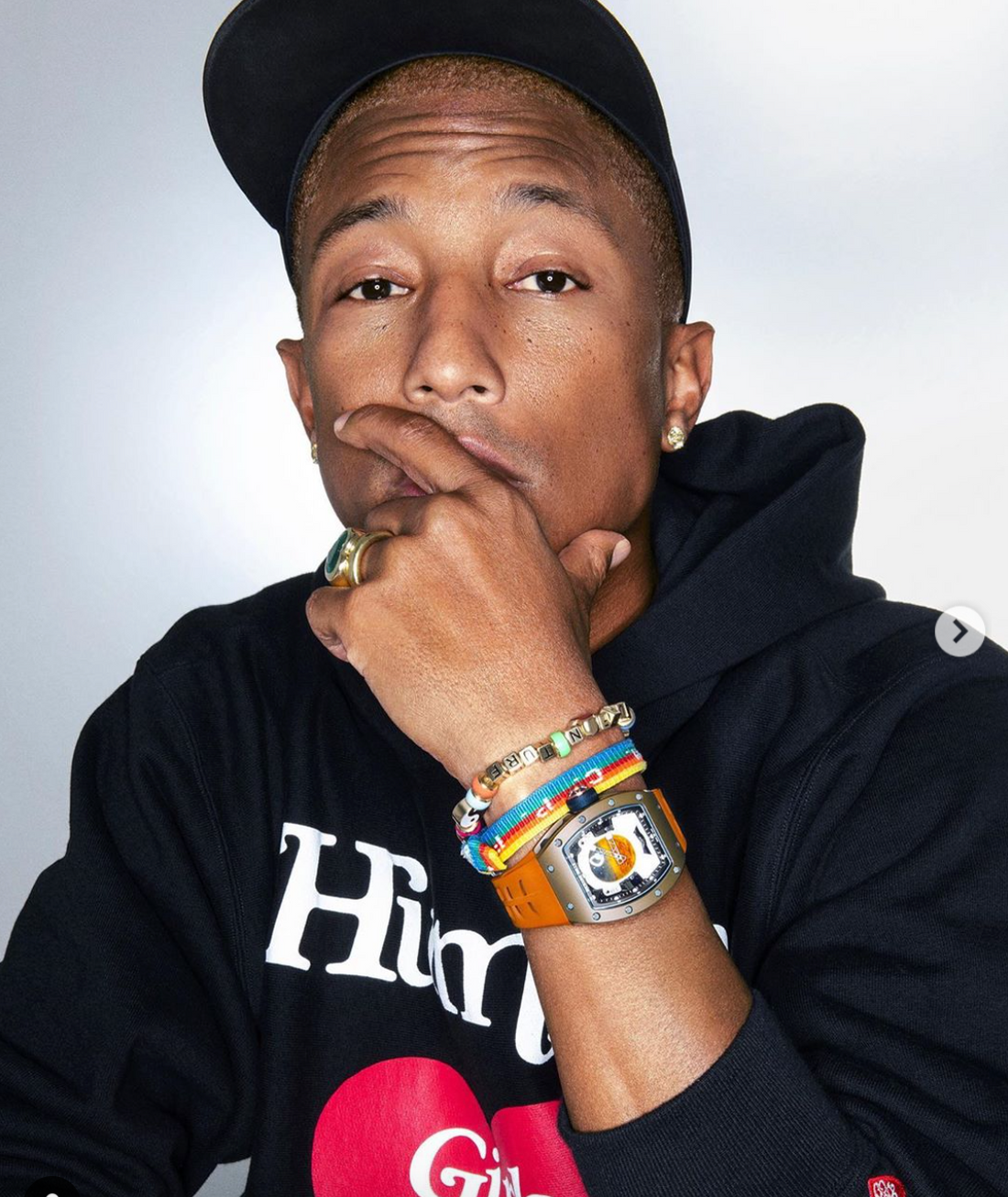 PHARREL WILLIAMS x RICHARD MILLE ON $969,000 USD RM 52-05 WATCH