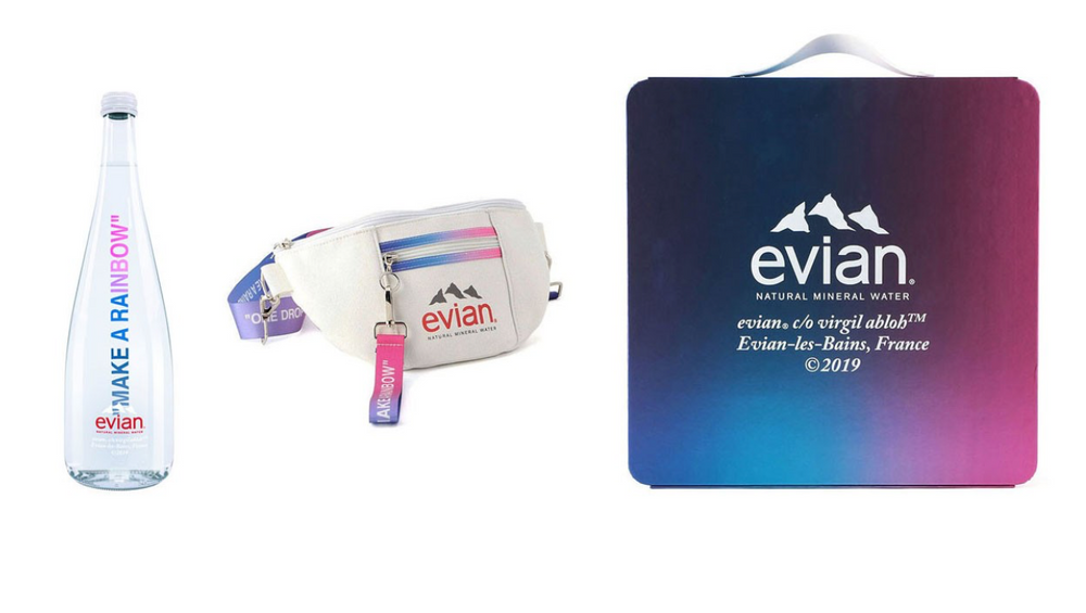 VIRGIL ABLOH x EVIAN COLLAB