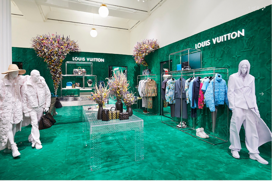 Check out Virgil Abloh's debut LV collection at this London pop-up