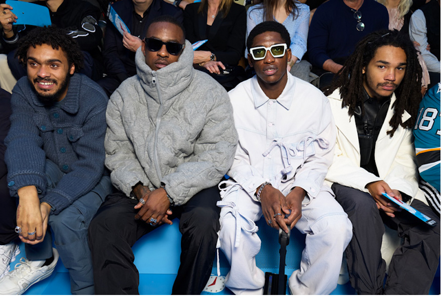 SPOTTED: SKEPTA, LASH & LUKA SABBAT AT LV AW20′ SHOW