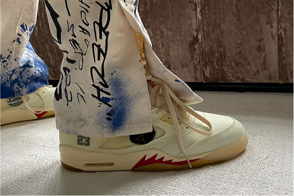 VIRGIL ABLOH TEASES A WHITE ITERATION OF THE OFF-WHITE™ x NIKE AIR JORDAN 5