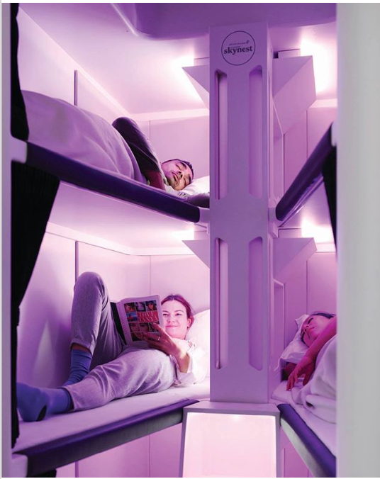 AIR NEW ZEELAND UNVEILS BUNK BED-STYLE SLEEPING PODS FOR ECONOMY FLYERS