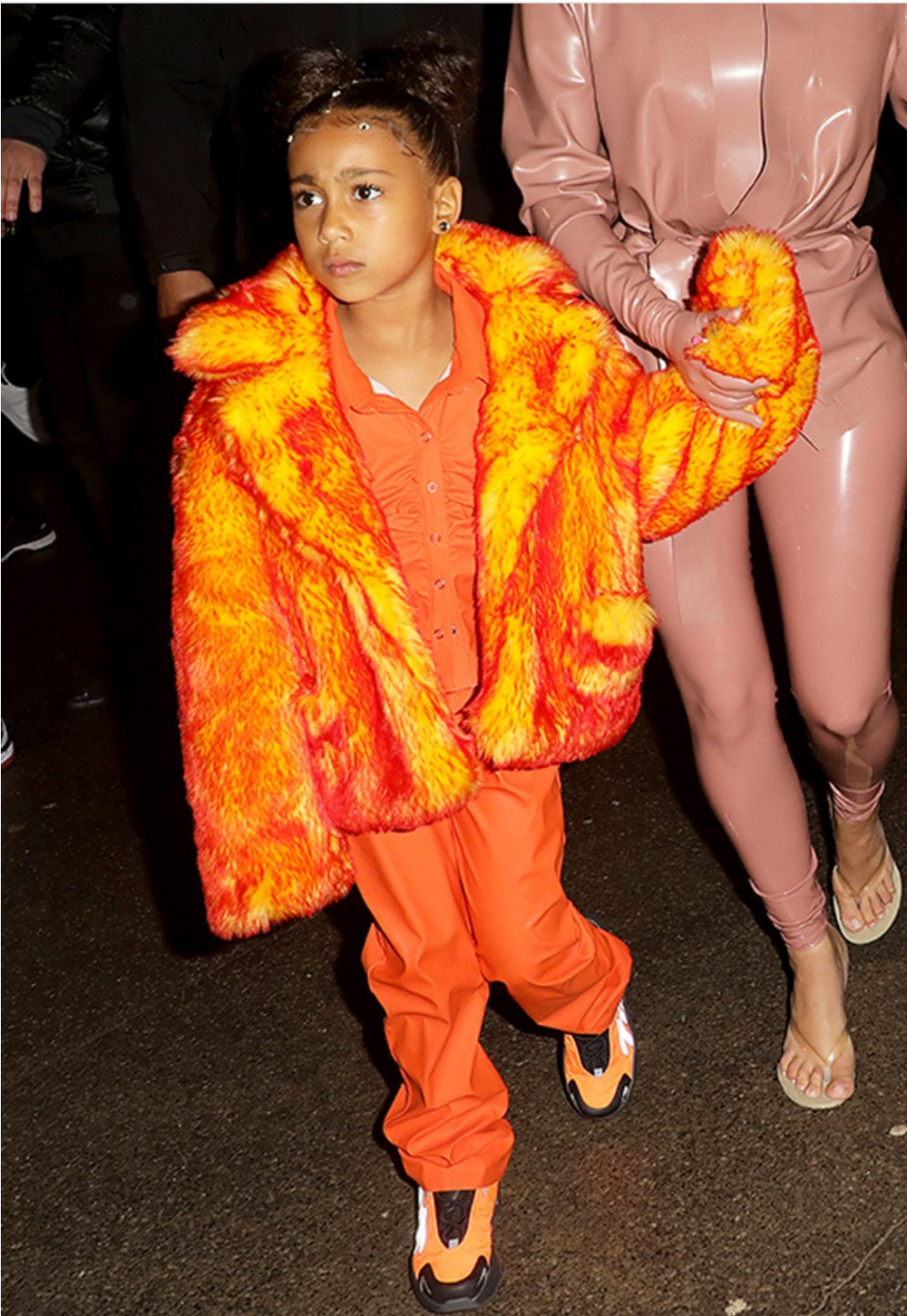 NORTH WEST IN DRIES VAN NOTEN WAS THE BIGGEST PARIS FASHION WEEK DRIP