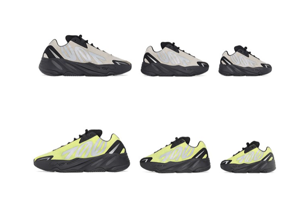 ADIDAS OFFICIALLY ANNOUNCES YEEZY BOOST 700 MNVN "PHOSPHOR" & "BONE"