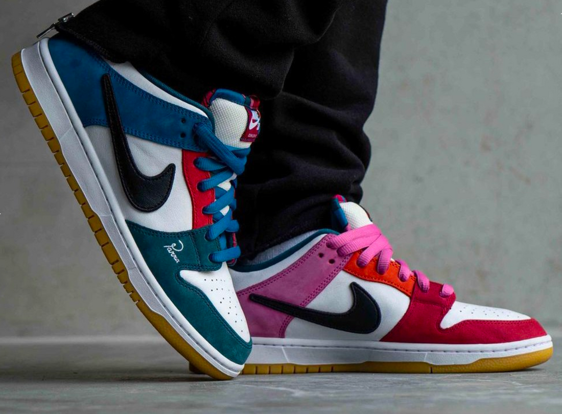 Parra and Nike SB's Latest SB Dunk Low Utilizes Asymmetrical Colorblocking