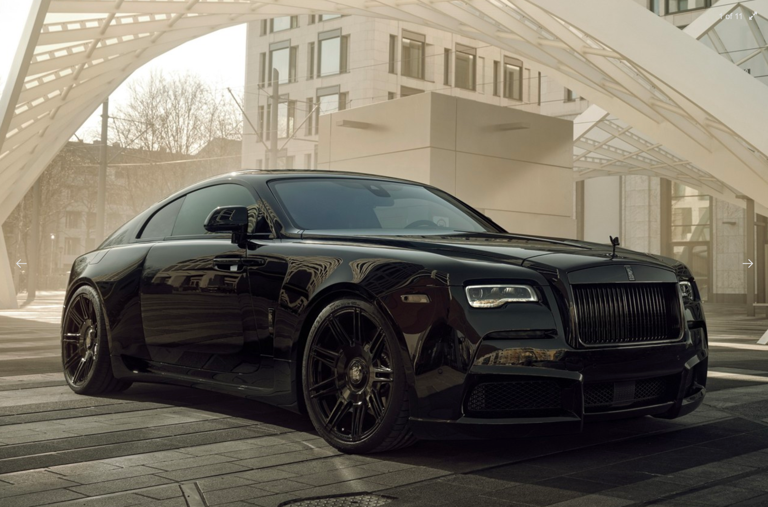 SPOFEC's Rolls-Royce Black Badge Wraith Is an 