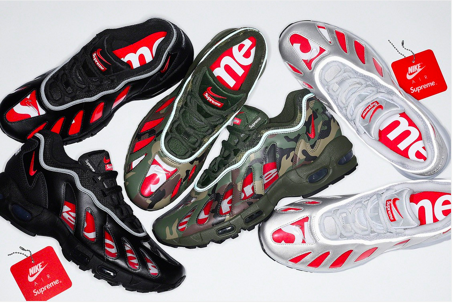 Supreme x Nike Air Max 96 Spring 2021 Collaboration