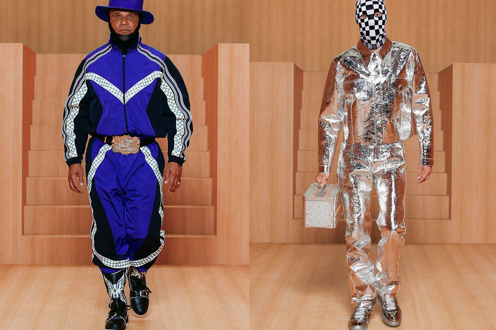 Louis Vuitton SS22 "Amen Break" Shows Nike AF1 Collab and a Wardrobe for All Occasions