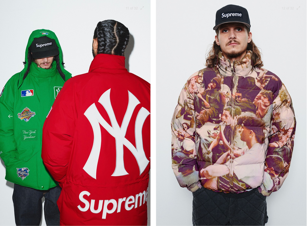 Supreme Celebrates the New York Yankees in Latest MLB Collab