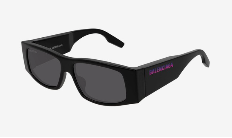 BALENCIAGA'S LED SUNGLASSES ARE 2021'S CLOUT GOGGLES