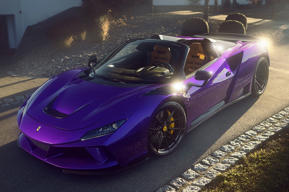 Ferrari's F8 Spider Gets the NOVITEC N-LARGO Treatment