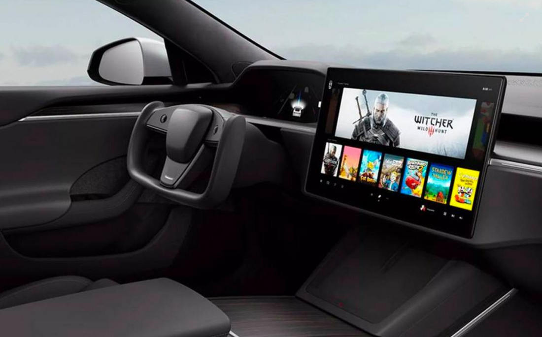Tesla Sends Update To Remove Game Playing While Driving