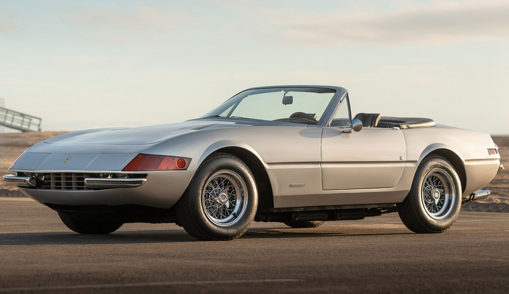 Sydney Pollack’s 1971 Ferrari 365 GTS/4 Daytona Spider Is Up for Auction