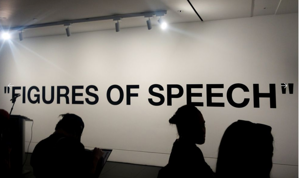 Virgil Abloh's Careful Attention to "Figures of Speech" at Brooklyn Museum