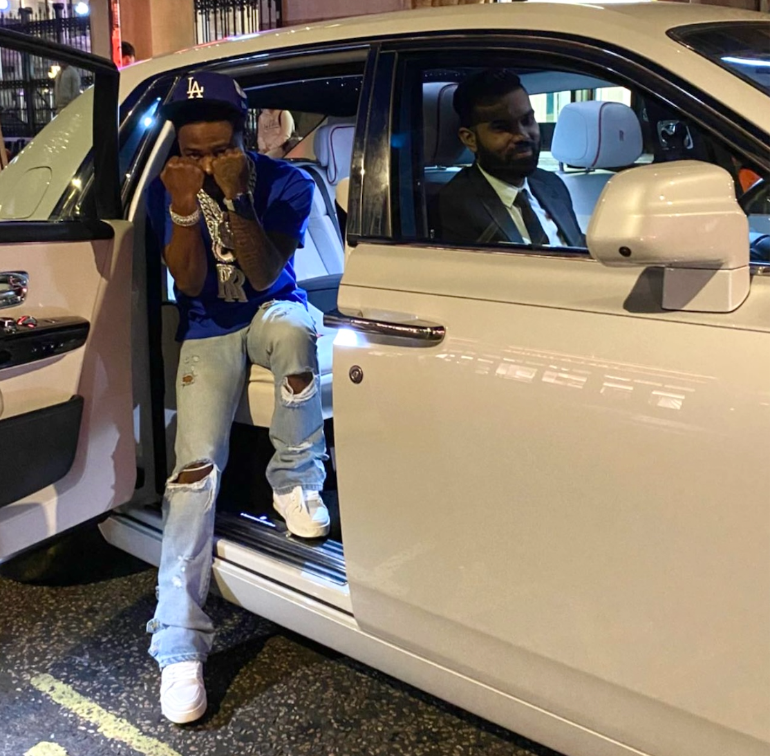 Roddy Ricch Spotted in Unreleased Seventeen