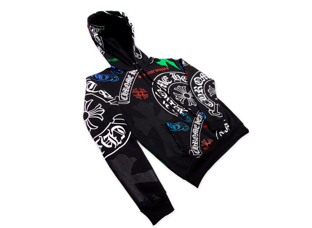 Chrome Hearts Leans Into its Iconic Motifs With its Stencil Hoodie