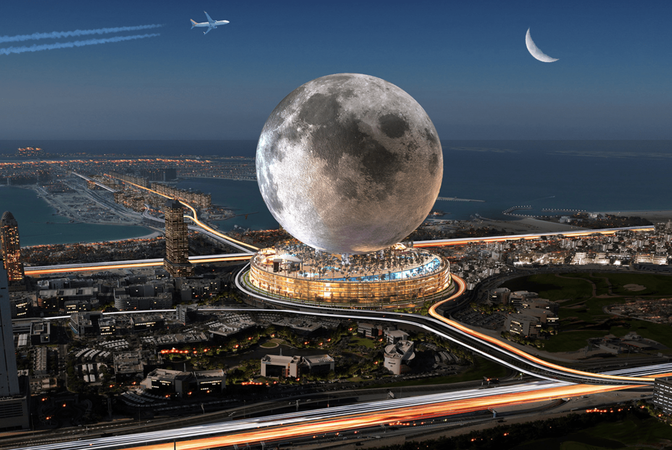 A $5 Billion USD Moon is Landing in Dubai