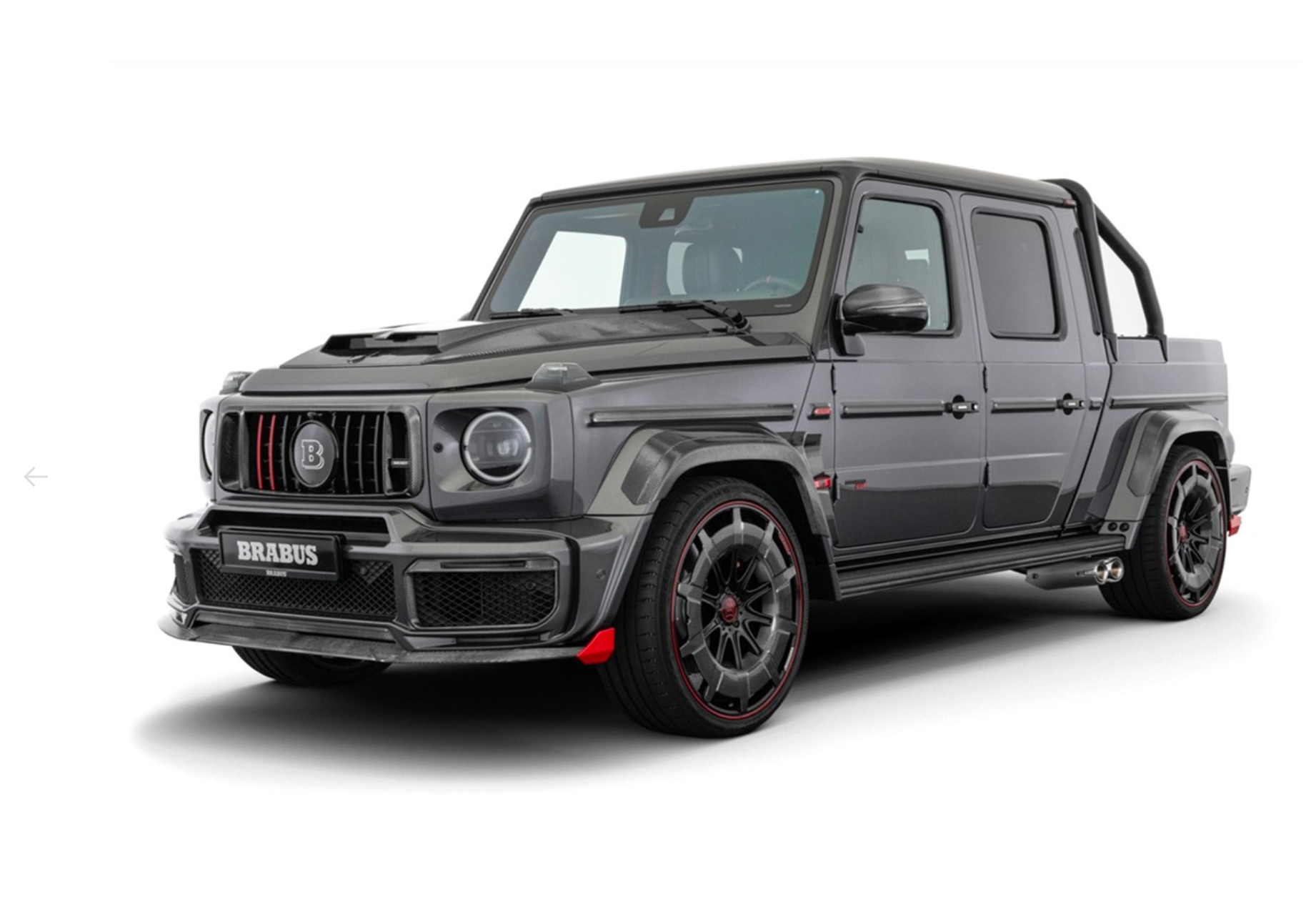BRABUS Shows Off High-Performance ‘Rocket Edition’ Pickup Truck