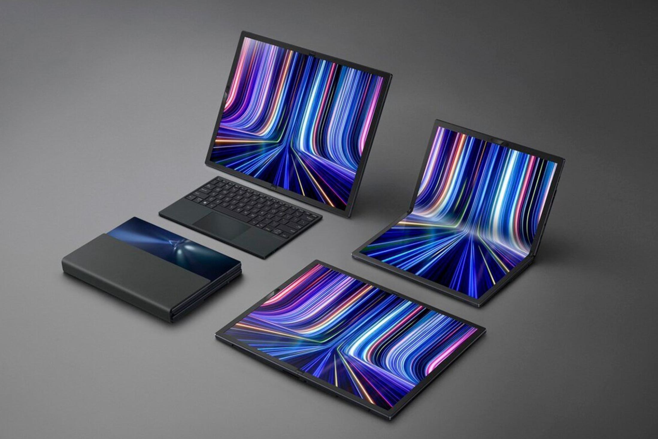 ASUS Introduces World's First 17-Inch Foldable OLED Laptop