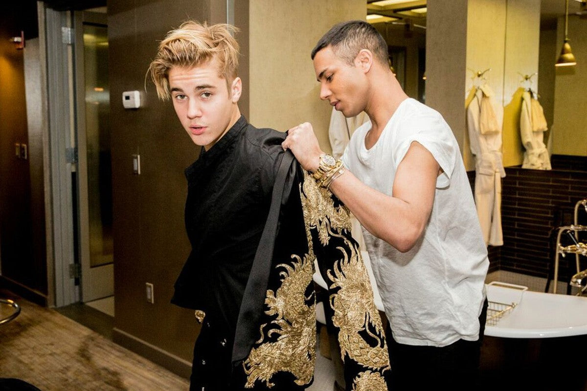 OLIVIER ROUSTEING TALKS THE BALMAIN ARMY, WORKING WITH KIM AND KANYE & INCLUSIVITY IN FASHION