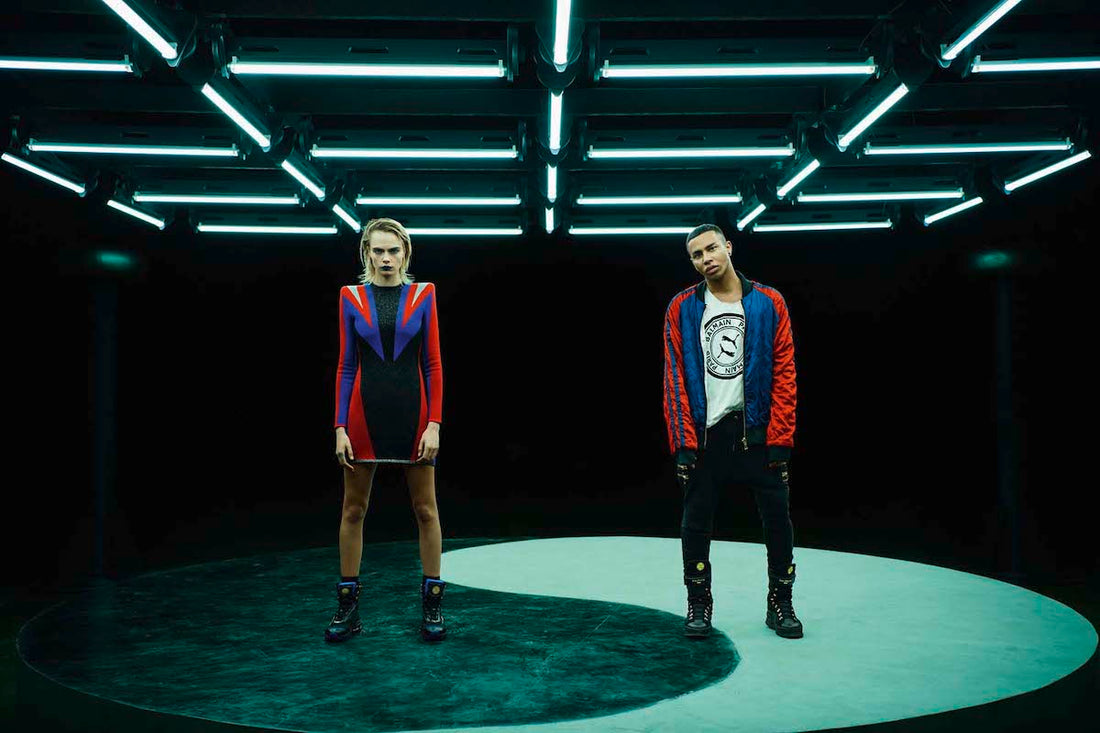 BALMAIN X PUMA DROP BOXING INSPIRED COLLECTION CAMPAIGN