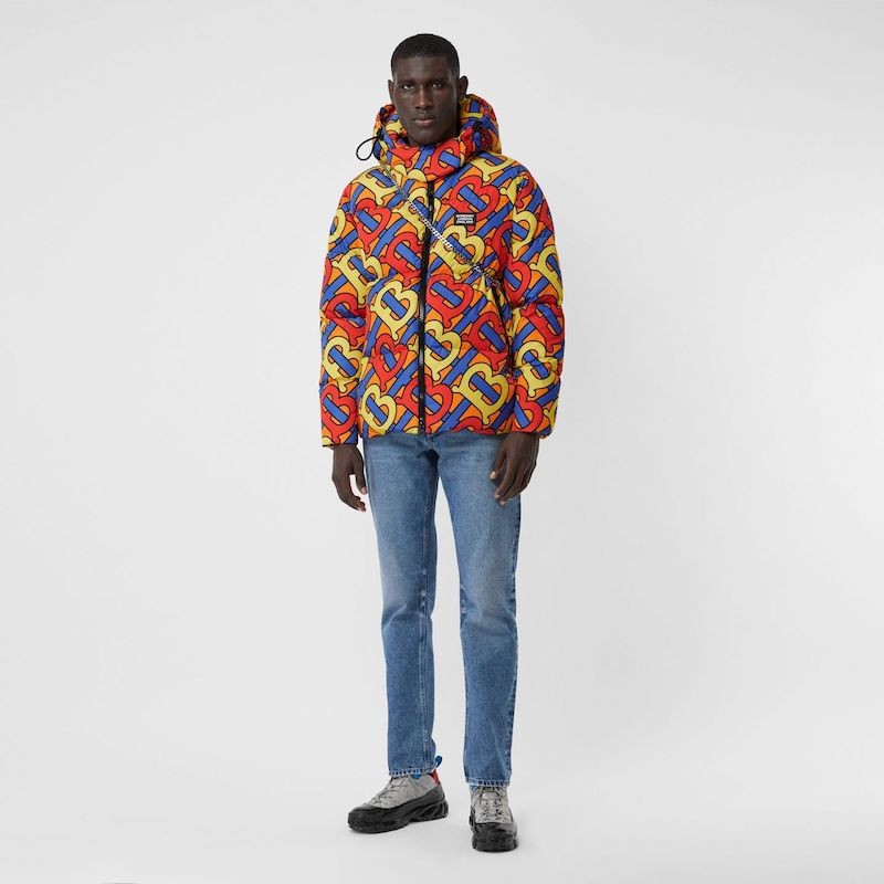 TAKE A LOOK AT BURBERRY’S MONOGRAMMED PUFFER COLLECTION
