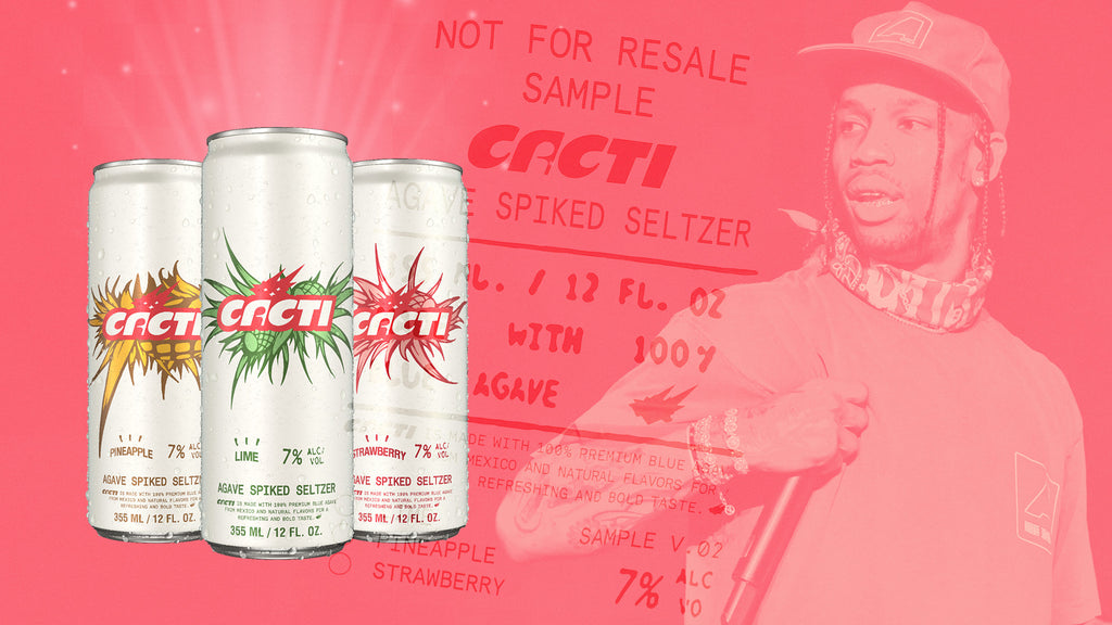 THE STORY BEHIND CACTI, TRAVIS SCOTT’S NEW SPIKED SELTZER