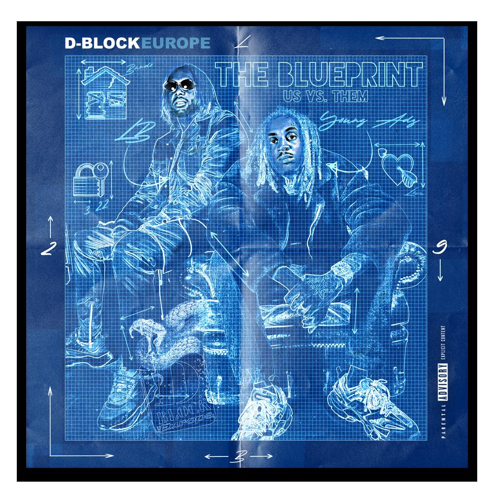 NEW ALBUM: D BLOCK EUROPE - THE BLUE PRINT US VS. THEM