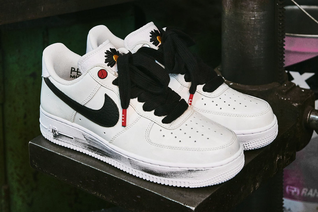 CLOSER LOOK AT G-DRAGON'S PEACEMINUSONE X AF1 "PARA-NOISE 2.0"