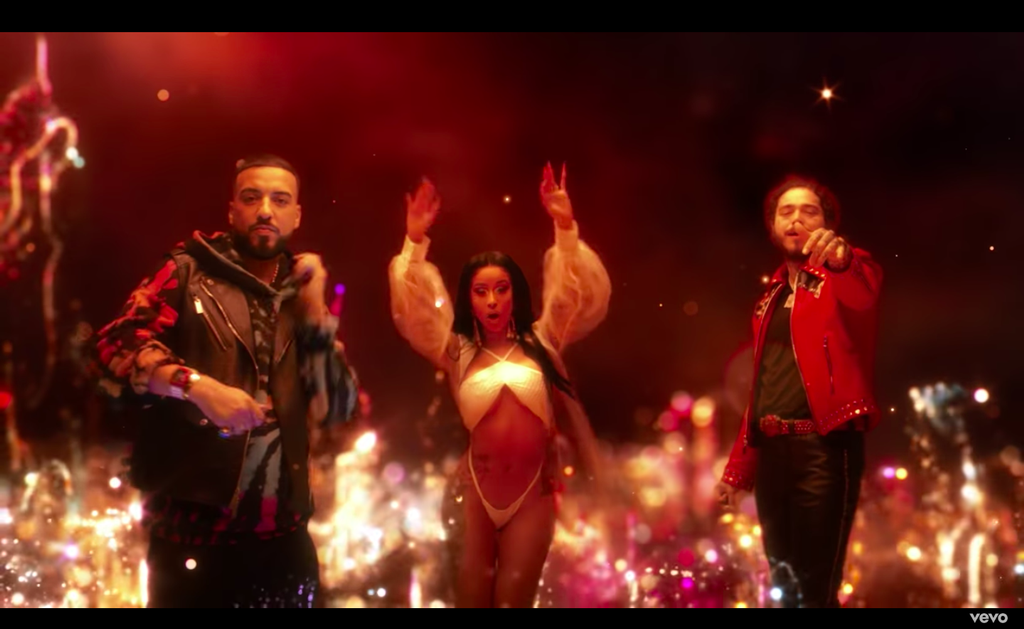 VIDEO: FRENCH MONTANA – WRITING ON THE WALL FT. CARDI B & POST MALONE