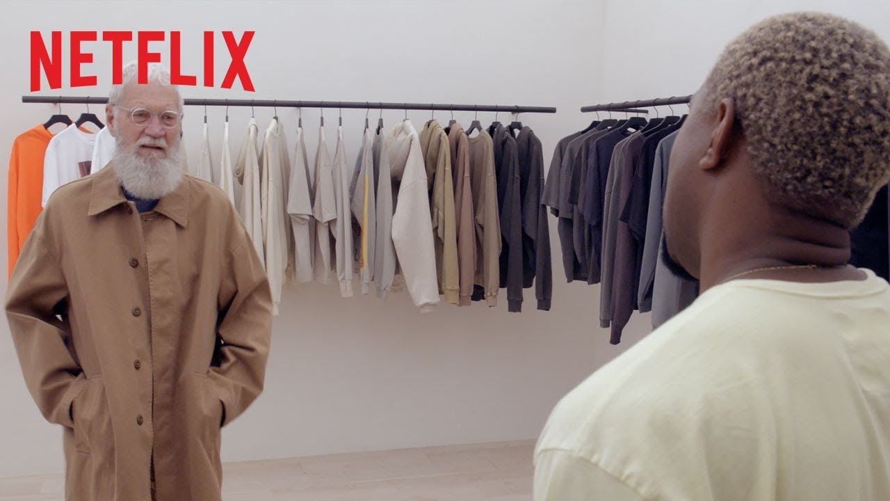 WATCH KANYE WEST STYLE DAVID LETTERMAN IN NEW 'MY NEXT GUEST NEEDS NO INTRODUCTION’ CLIP