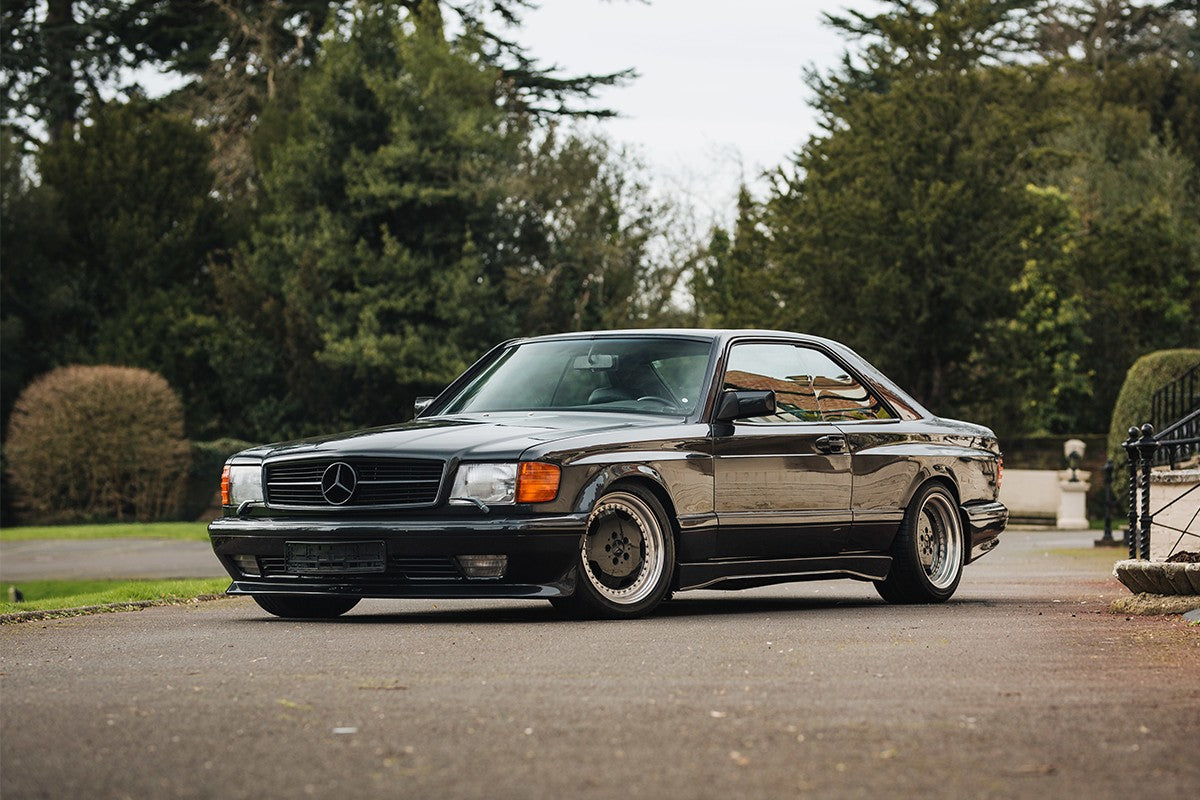 AN EXTREMELY RARE 1989 MERCEDES-BENZ 560 SEC AMG 6.0 'WIDE BODY' IS UP FOR AUCTION