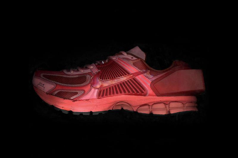 THE A-COLD-WALL* X NIKE ZOOM VOMERO +5 IN RED DROPS TODAY