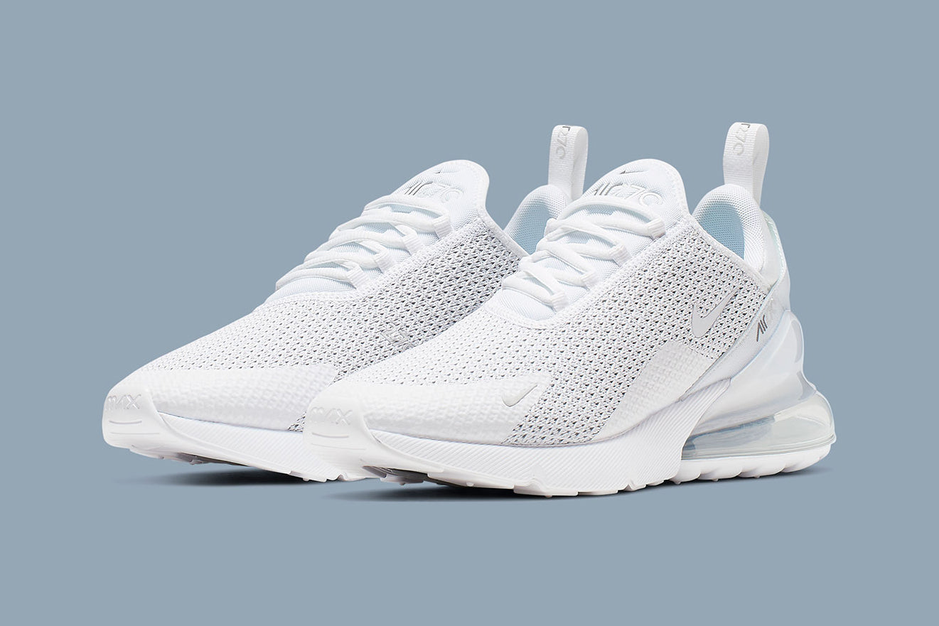 NIKE refreshes the Nike 270 in ''Pure Platinum''