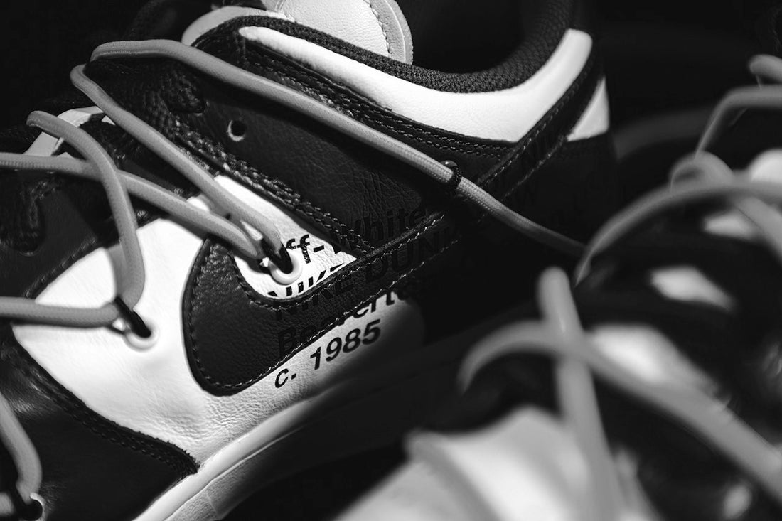 THE OFF-WHITE™ X NIKE DUNK LOW IS RUMORED TO RELEASE IN "BLACK" COLORWAYS