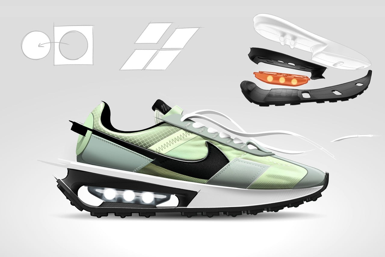 NIKE'S NEW AIR MAX PRE-DAY IS CENTERED AROUND REDUCTIVE AND CIRCULAR DESIGN PRINCIPLES
