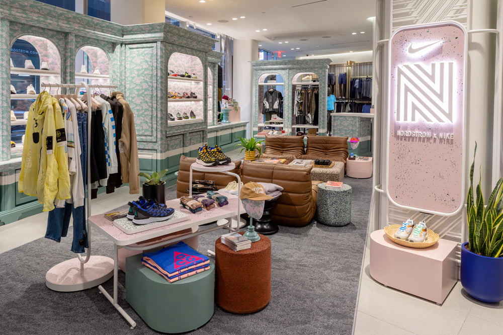 NORDSTROM X NIKE LAUNCH THEIR FIRST MEN'S SNEAKER BOUTIQUE IN NYC